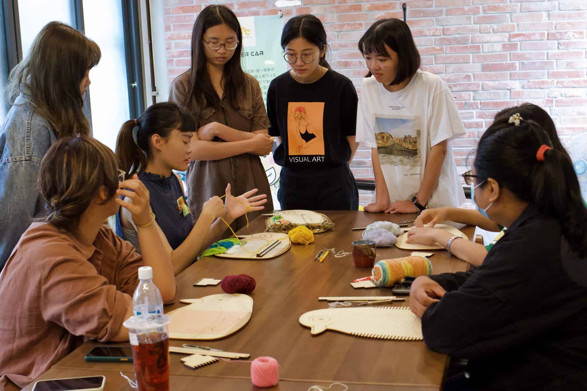 企鵝鵝子織布工具教學_圖片提供/Billnogates比爾公主沒蓋子