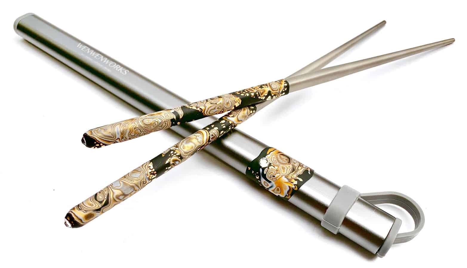 Wenwenworks設計的鈦璽筷