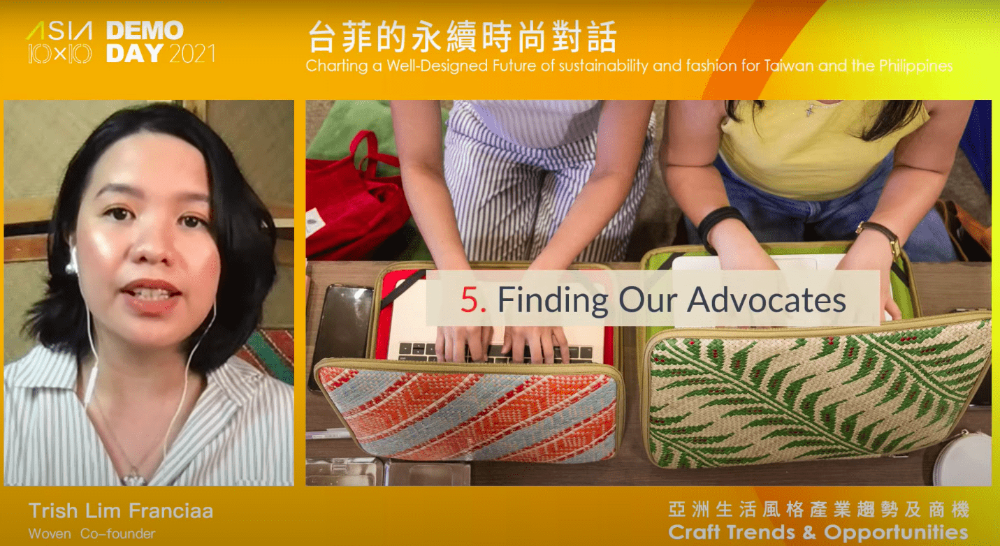 產業趨勢-台菲永續時尚對談-Woven-Co-founder-Trish-Lim-Franciaa-分享