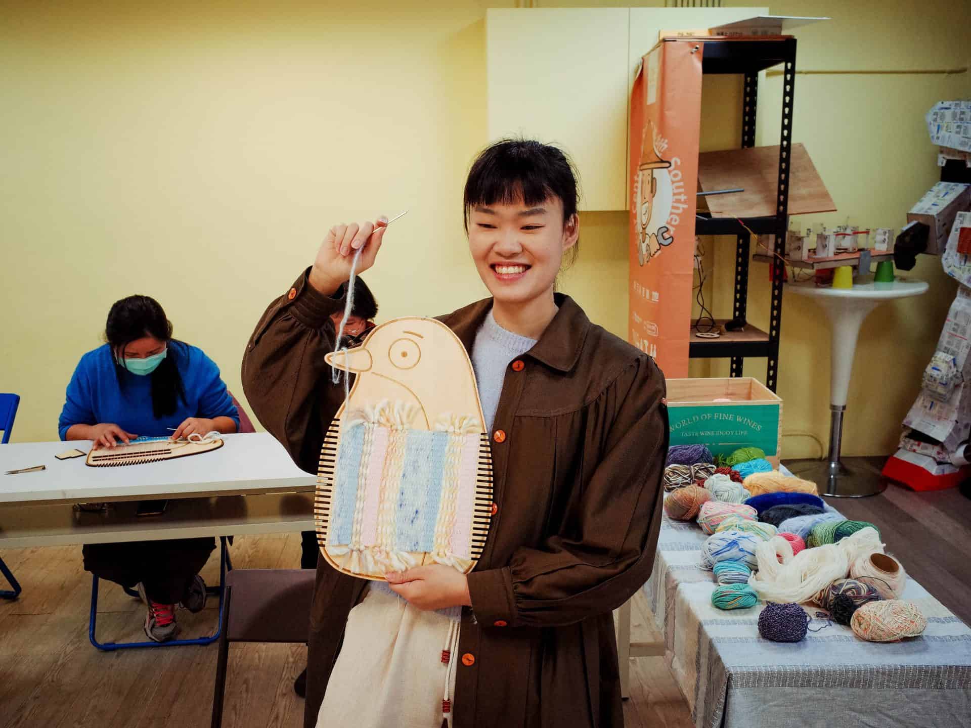 企鵝鵝子織布工具組_圖片提供/Billnogates比爾公主沒蓋子