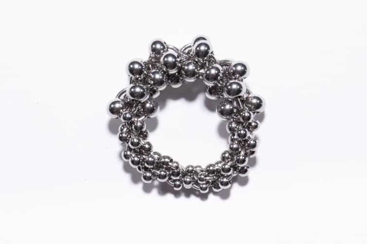 鋼藝美學CocoLin stainless chain maille:《龍珠戒》