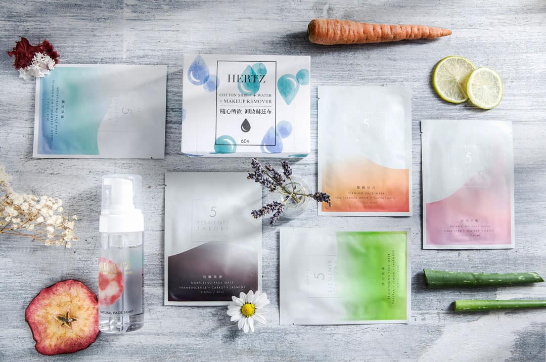 赫茲風格自主研發的保養品_圖片提供／赫茲風格
