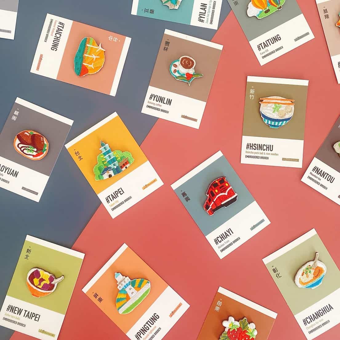 台灣地圖布幔_圖片提供/Littdlework