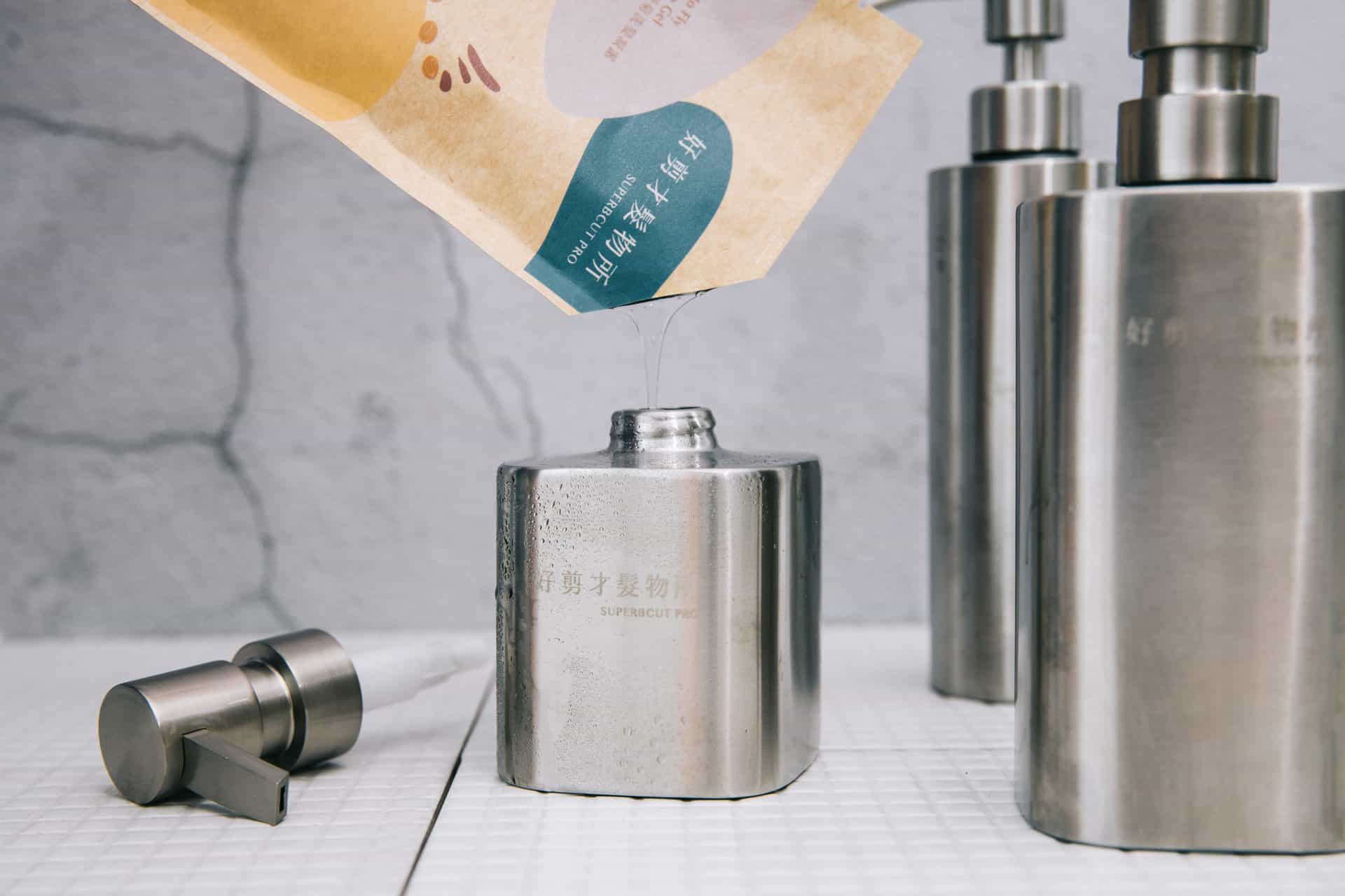 洗髮凝露重複填裝