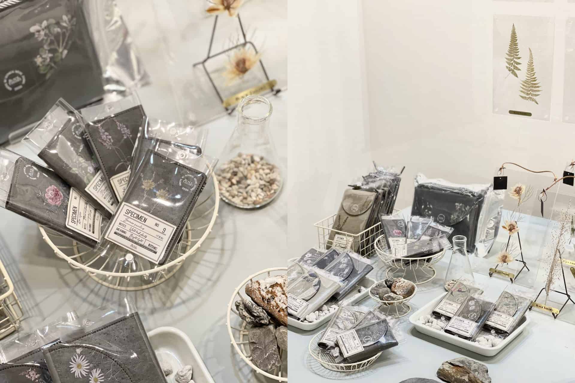 礦石上的植物圖鑑系列_圖片提供／BLACK TAILORS 小黑尾巴